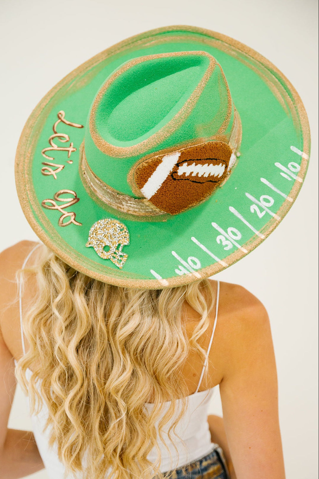 LET'S GO GREEN RANCHER HAT