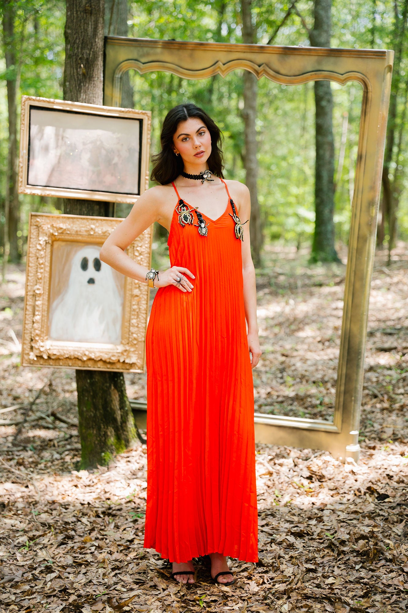 SPIDER GLAM MAXI DRESS DRESS Judith March
