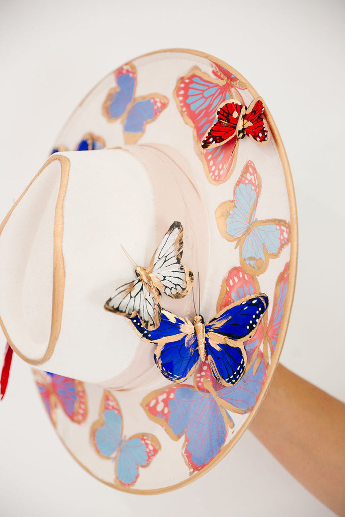AMERICAN BUTTERFLIES RANCHER HAT RANCHER HAT Judith March
