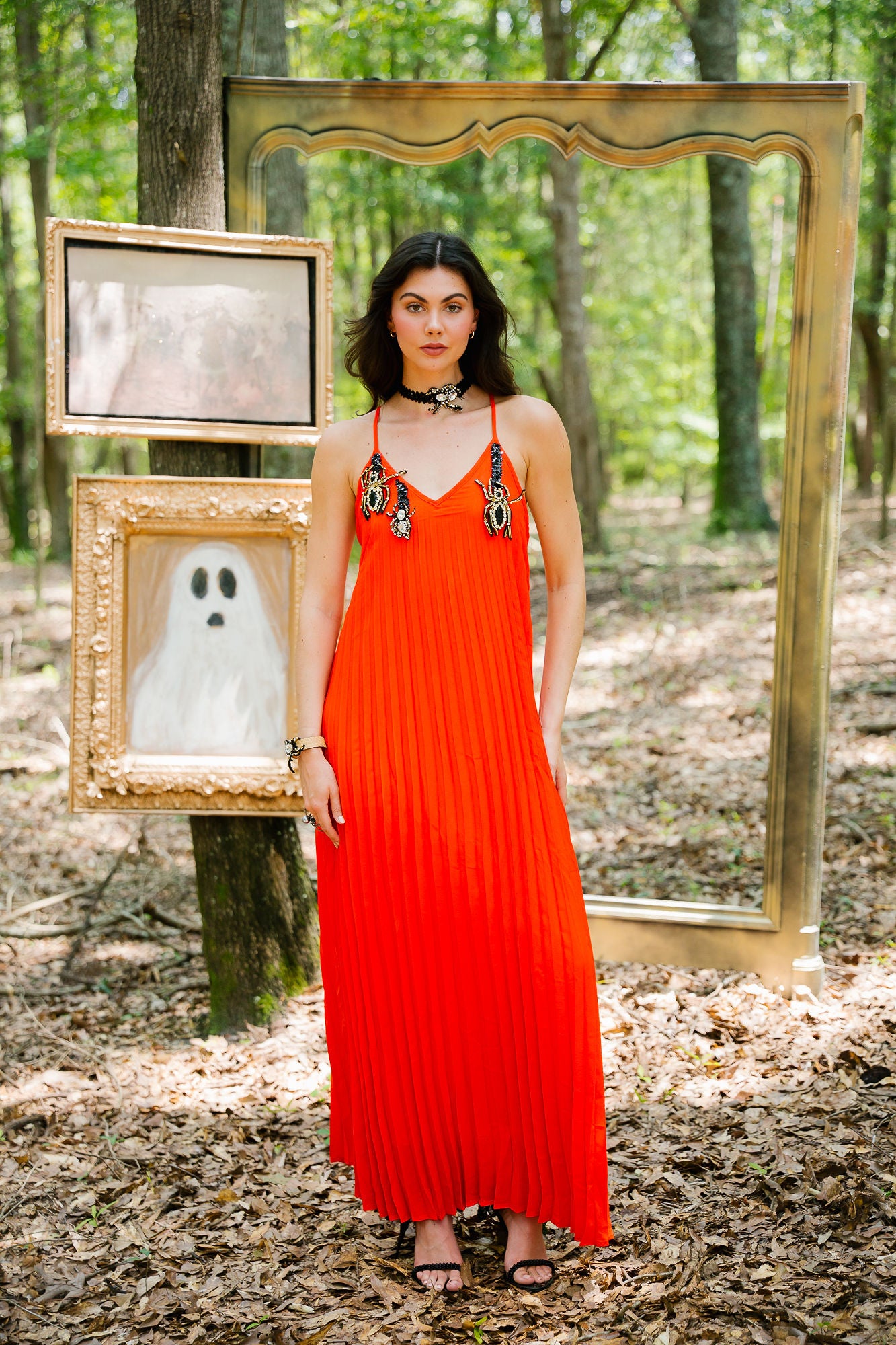 SPIDER GLAM MAXI DRESS DRESS Judith March