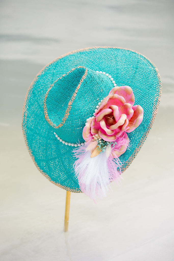 OCEAN BLOOM SUN HAT Sun hat Judith March