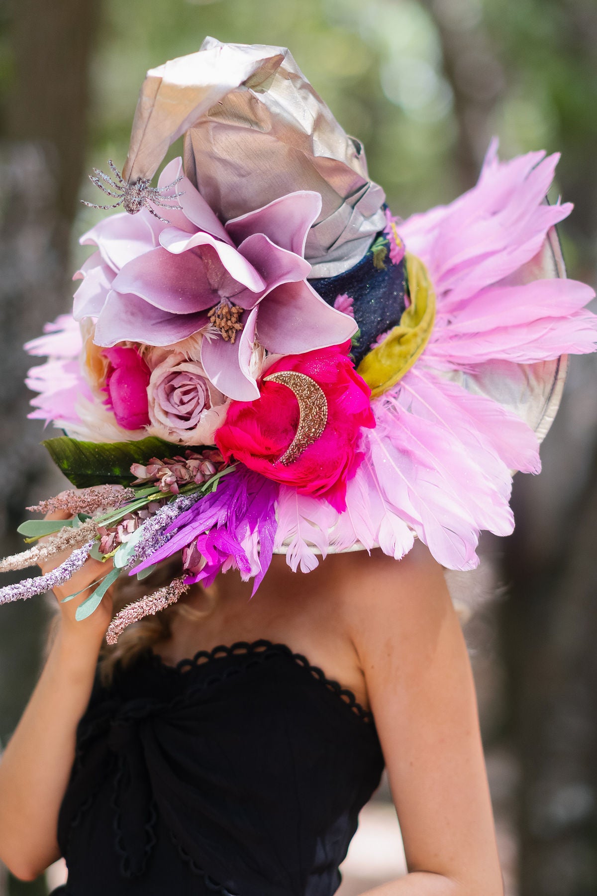 BEWITCHED BOUQUET WITCH HAT (ONE OF A KIND) WITCH HAT Judith March