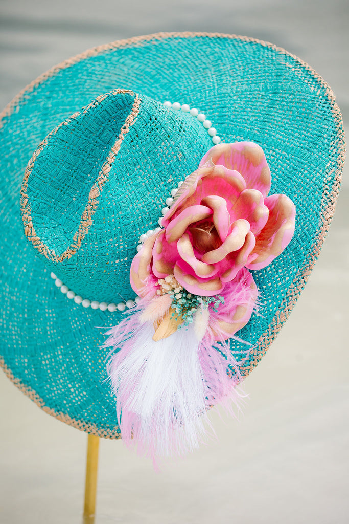 OCEAN BLOOM SUN HAT Sun hat Judith March