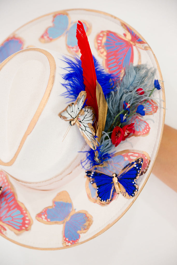 AMERICAN BUTTERFLIES RANCHER HAT RANCHER HAT Judith March