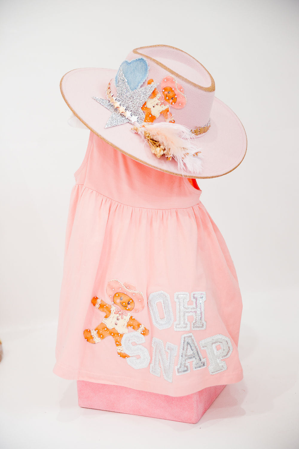 MINI KIDS OH SNAP PINK DRESS DRESS Judith March