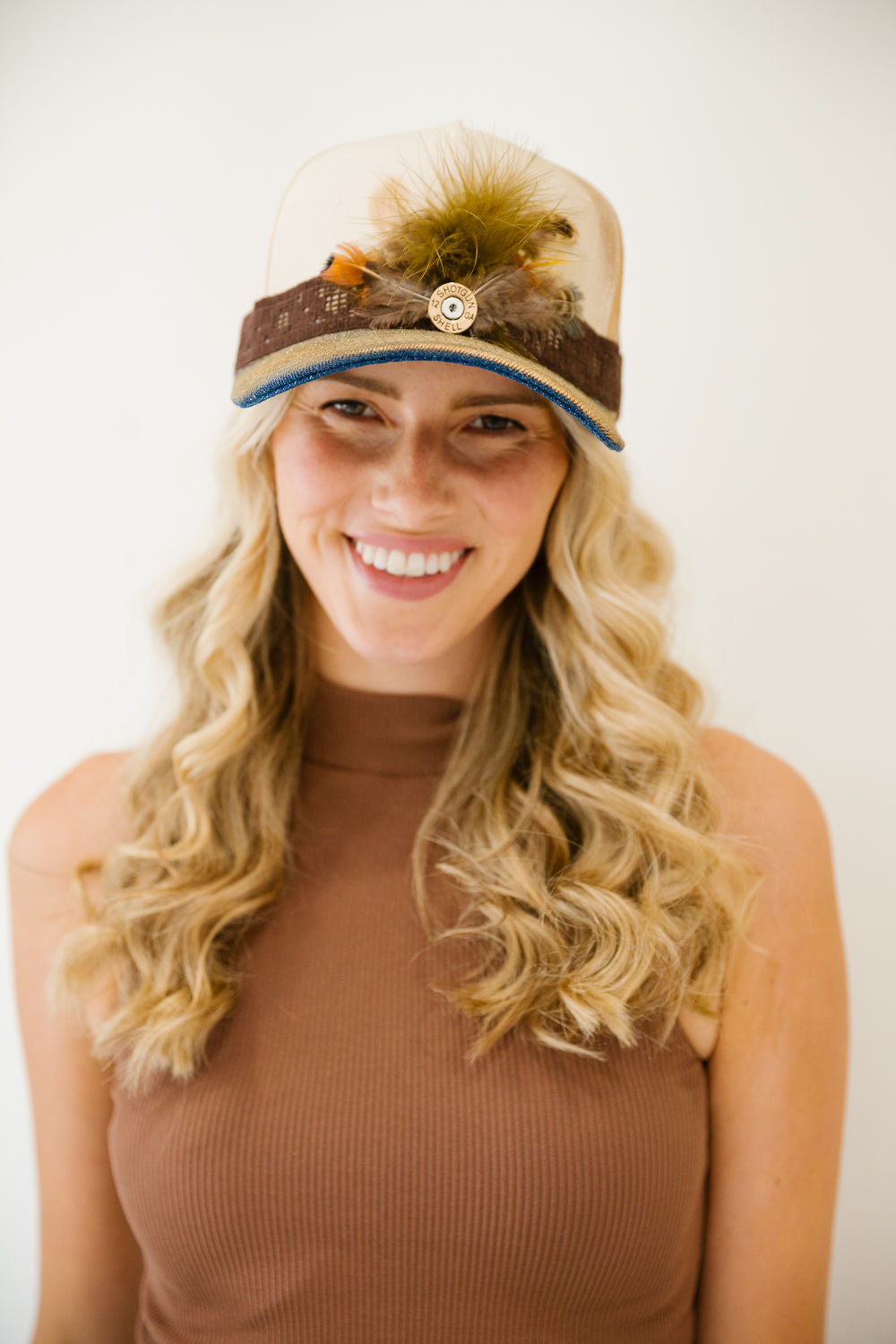 THE HARVEST HUNT CORDUROY TRUCKER HAT