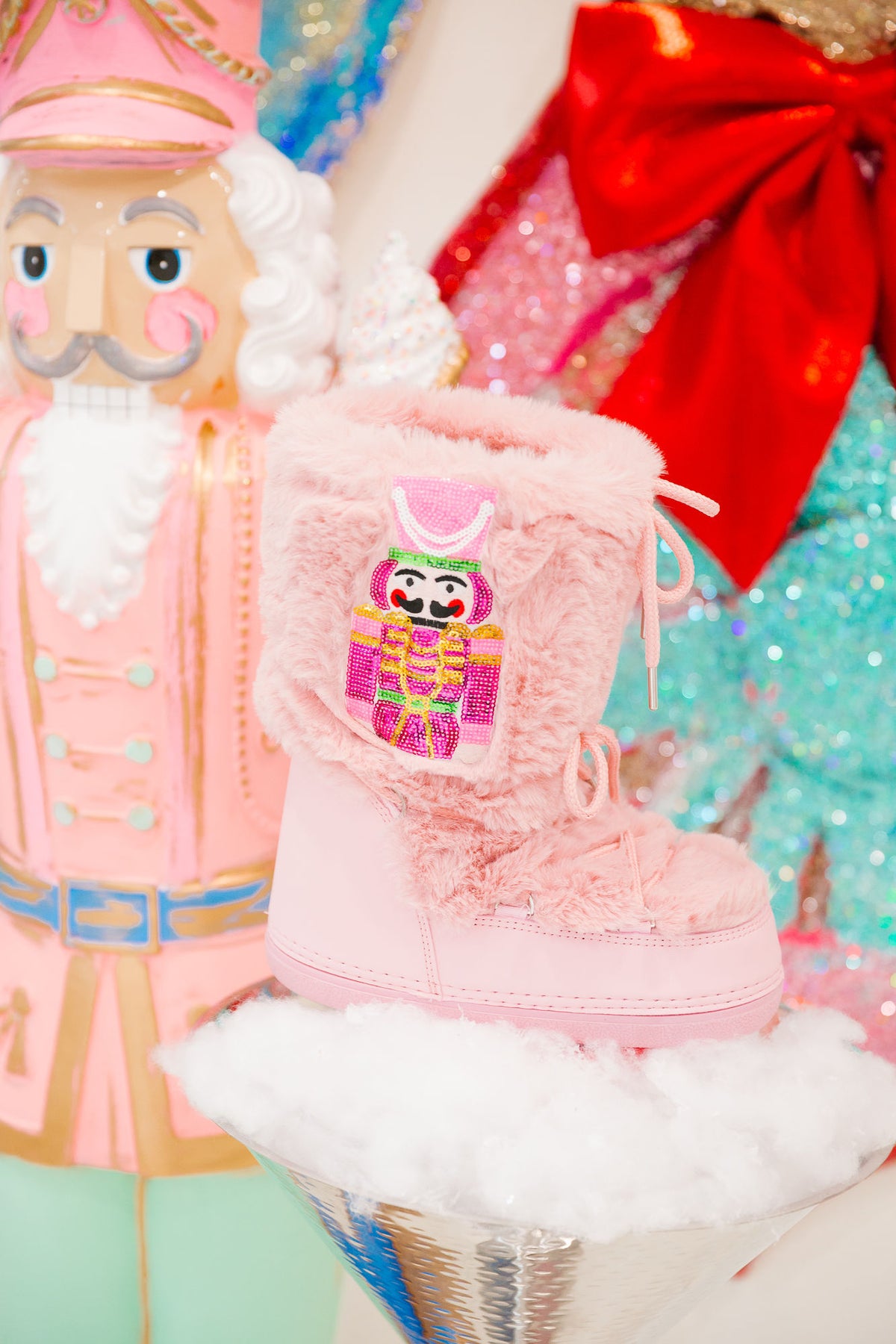 PINK SEQUIN NUTCRACKER SNOW BOOTS SNOW BOOTS Judith March 4-5 PINK
