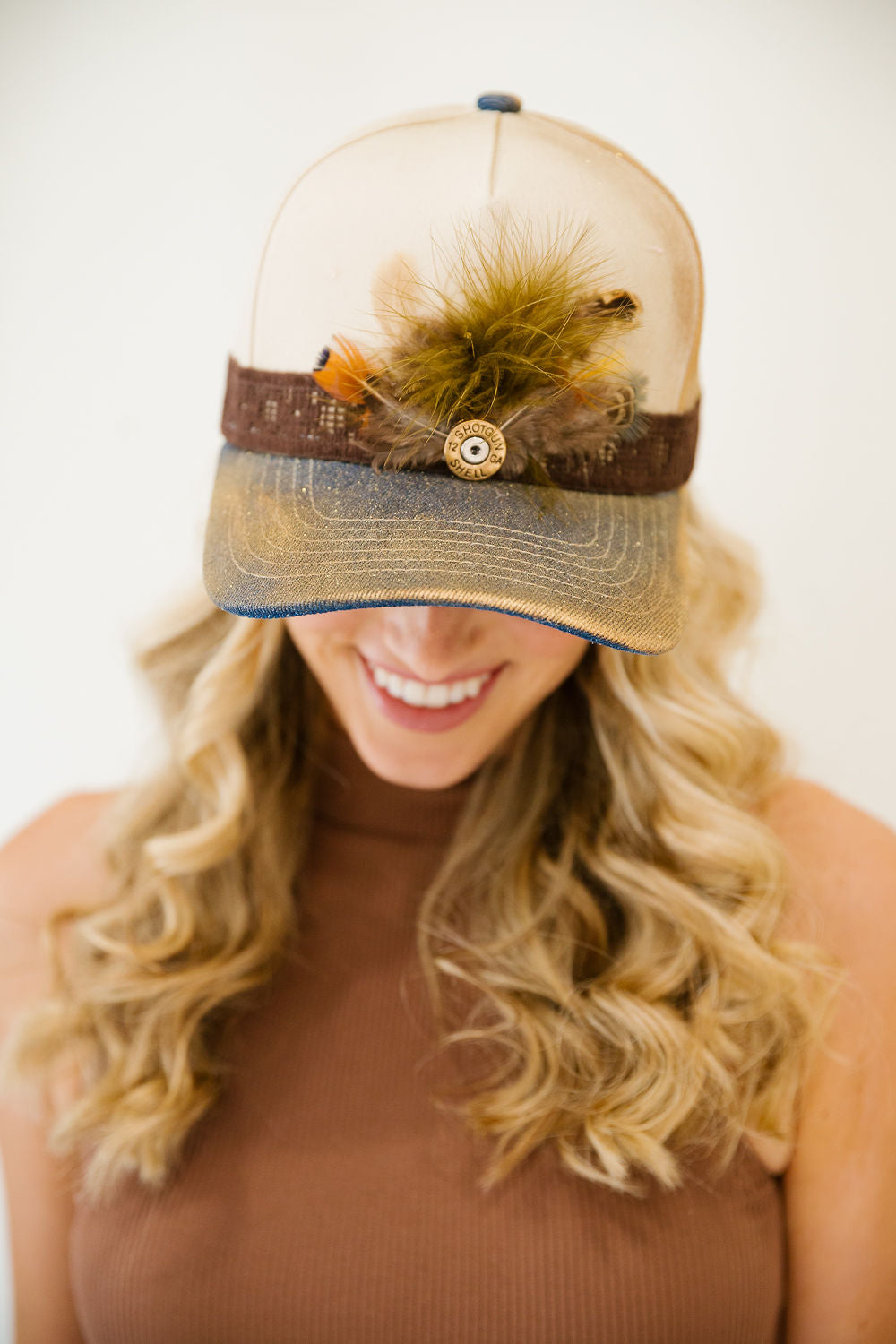 THE HARVEST HUNT CORDUROY TRUCKER HAT