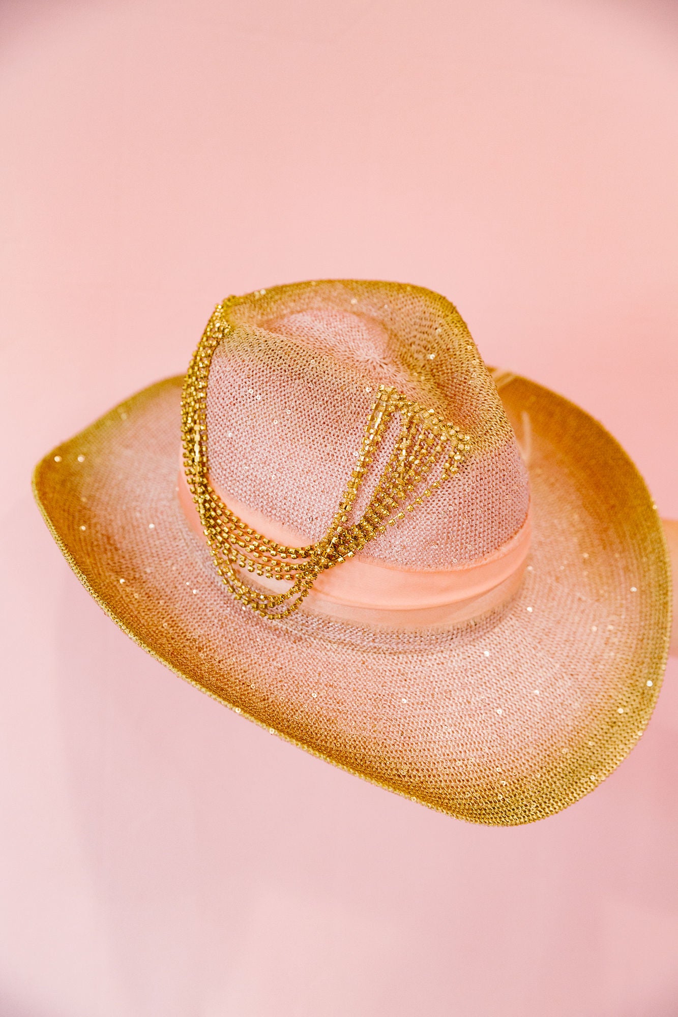 GOLDEN BIRD FRINGE SUN HAT RANCHER HAT Judith March
