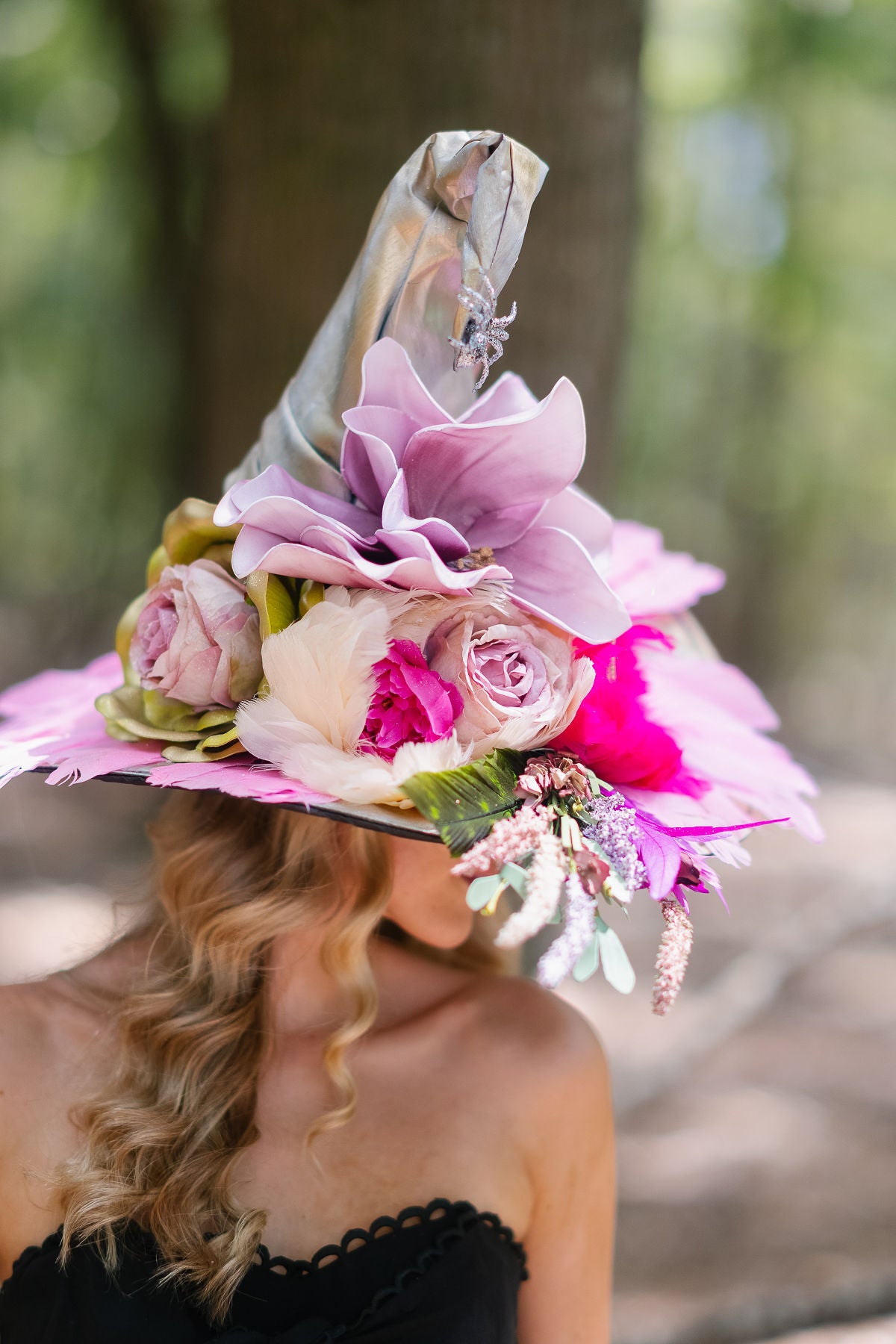 BEWITCHED BOUQUET WITCH HAT (ONE OF A KIND) WITCH HAT Judith March