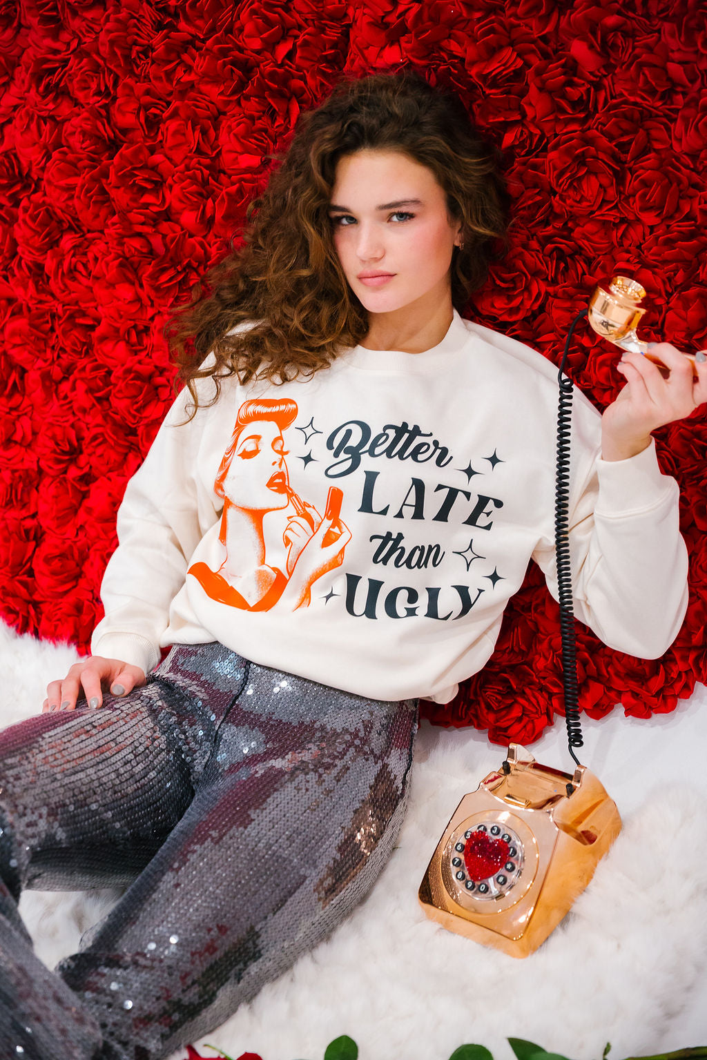 BETTER LATE THAN UGLY PULLOVER