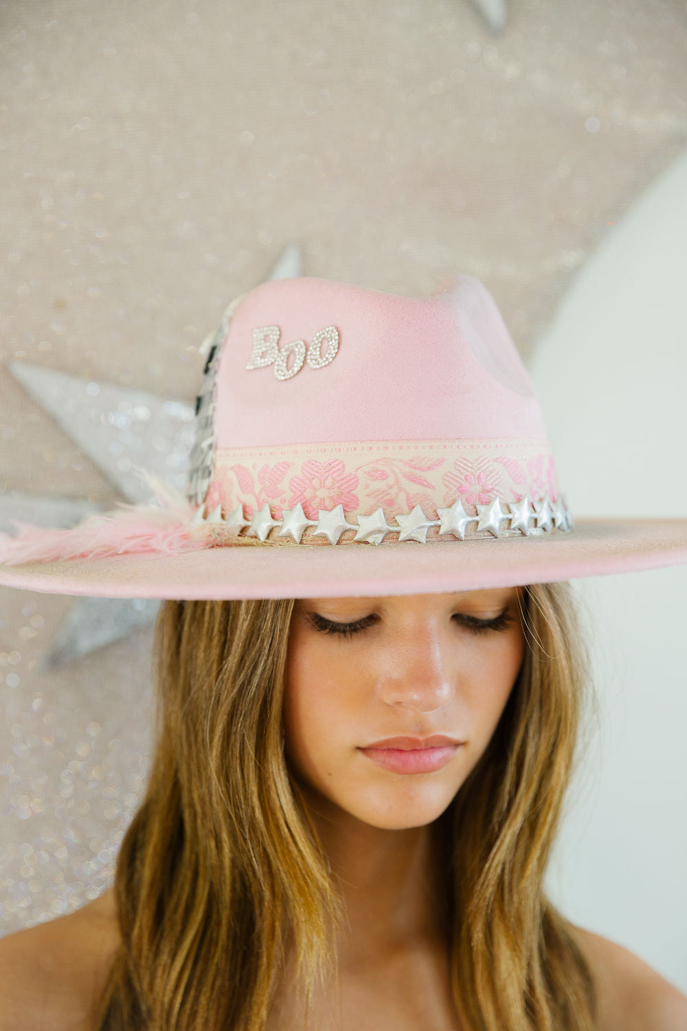 DISCO GHOUL PINK RANCHER HAT HAT Judith March   