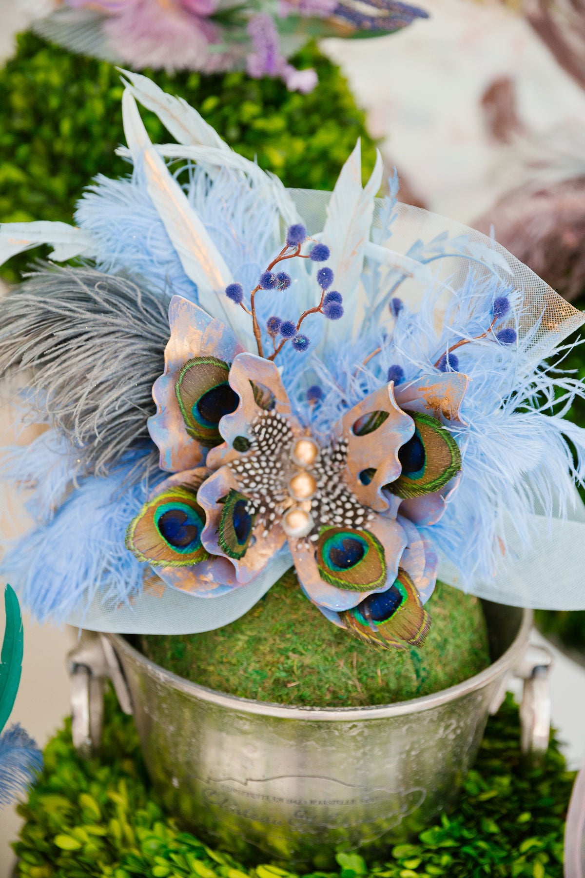 MONARCH MUSE FASCINATOR (ONE OF A KIND) FASCINATOR Judith March