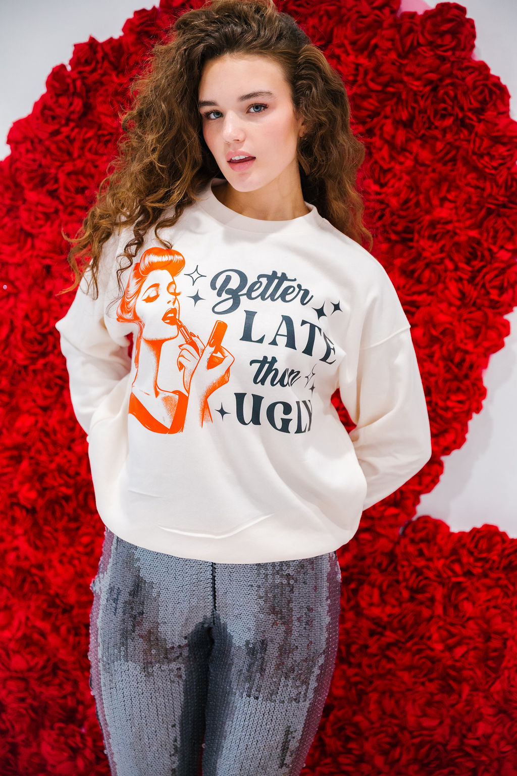 BETTER LATE THAN UGLY PULLOVER