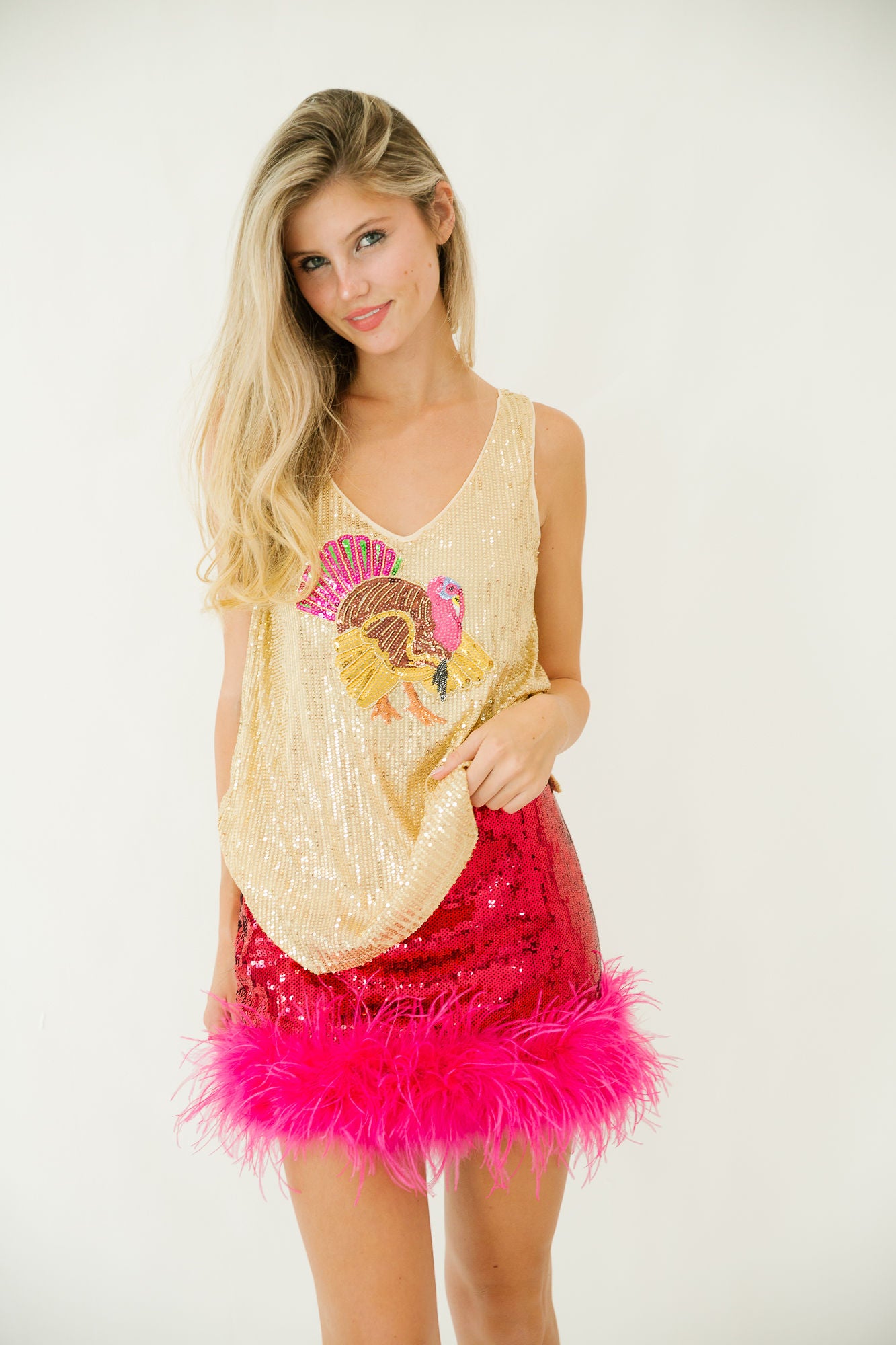 TURKEY SILVER GOLD TANK TANK Judith March