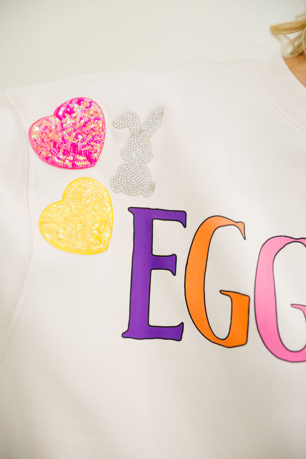 *EGGSTRA CREAM PULLOVER - MEDIUM PULLOVER Judith March