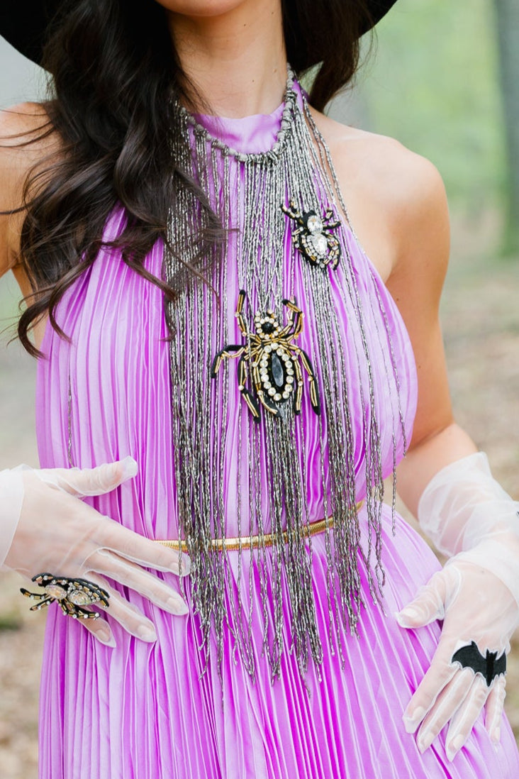 WITCH'S WEB NECKLACE Judith March