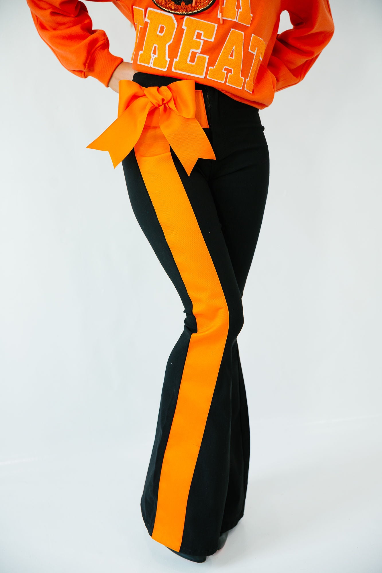 SPOOKY SEASON BLACK FLARES FLARES Judith March