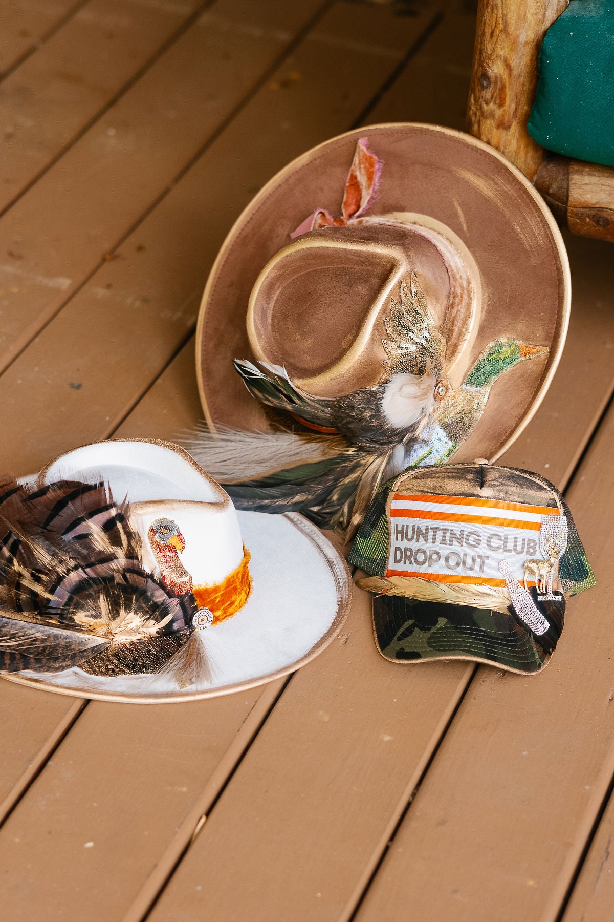THE GAMEBIRD GLAMOUR RANCHER HAT RANCHER HAT Judith March