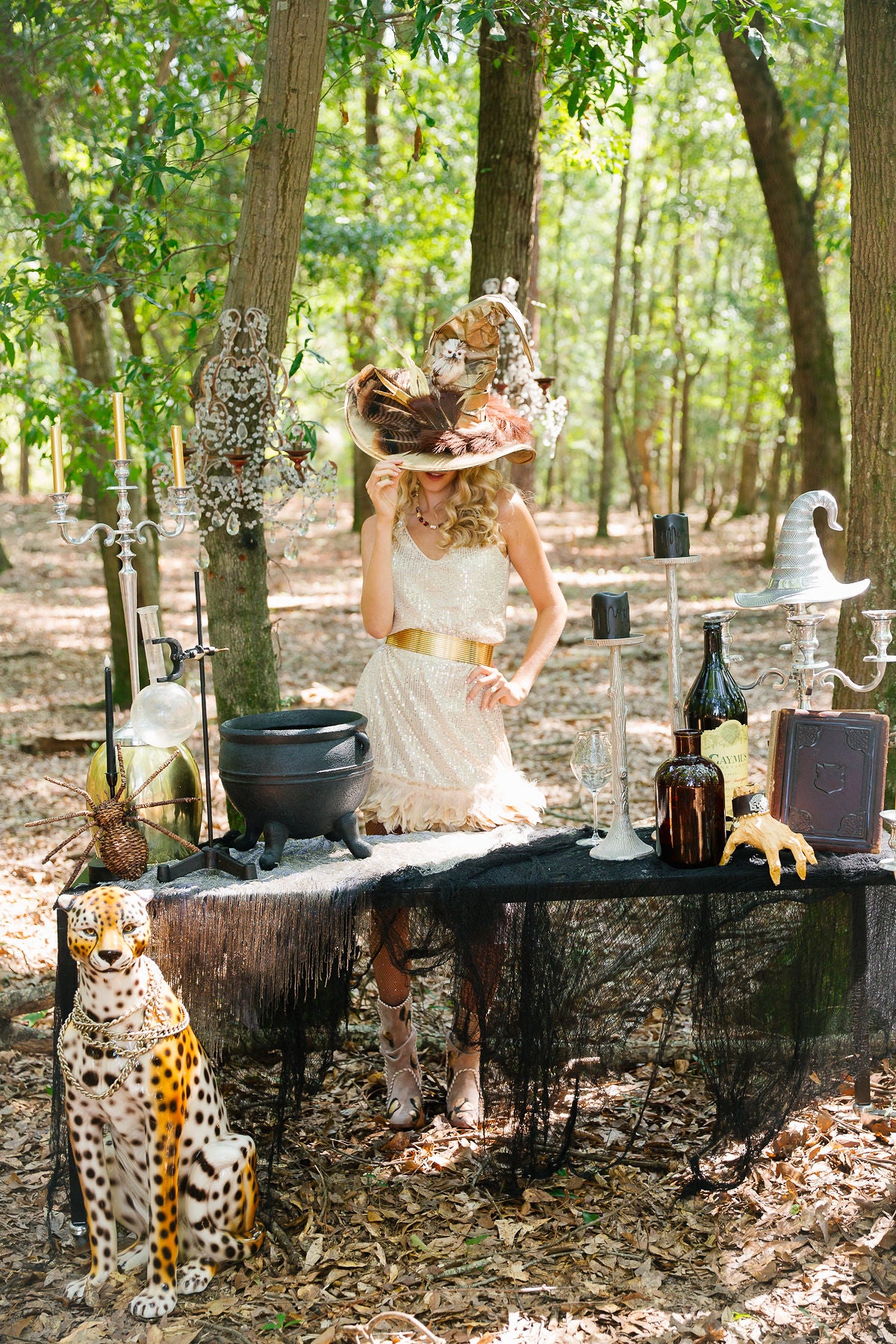 HOCUS POCUS HOOT WITCH HAT (ONE OF A KIND)