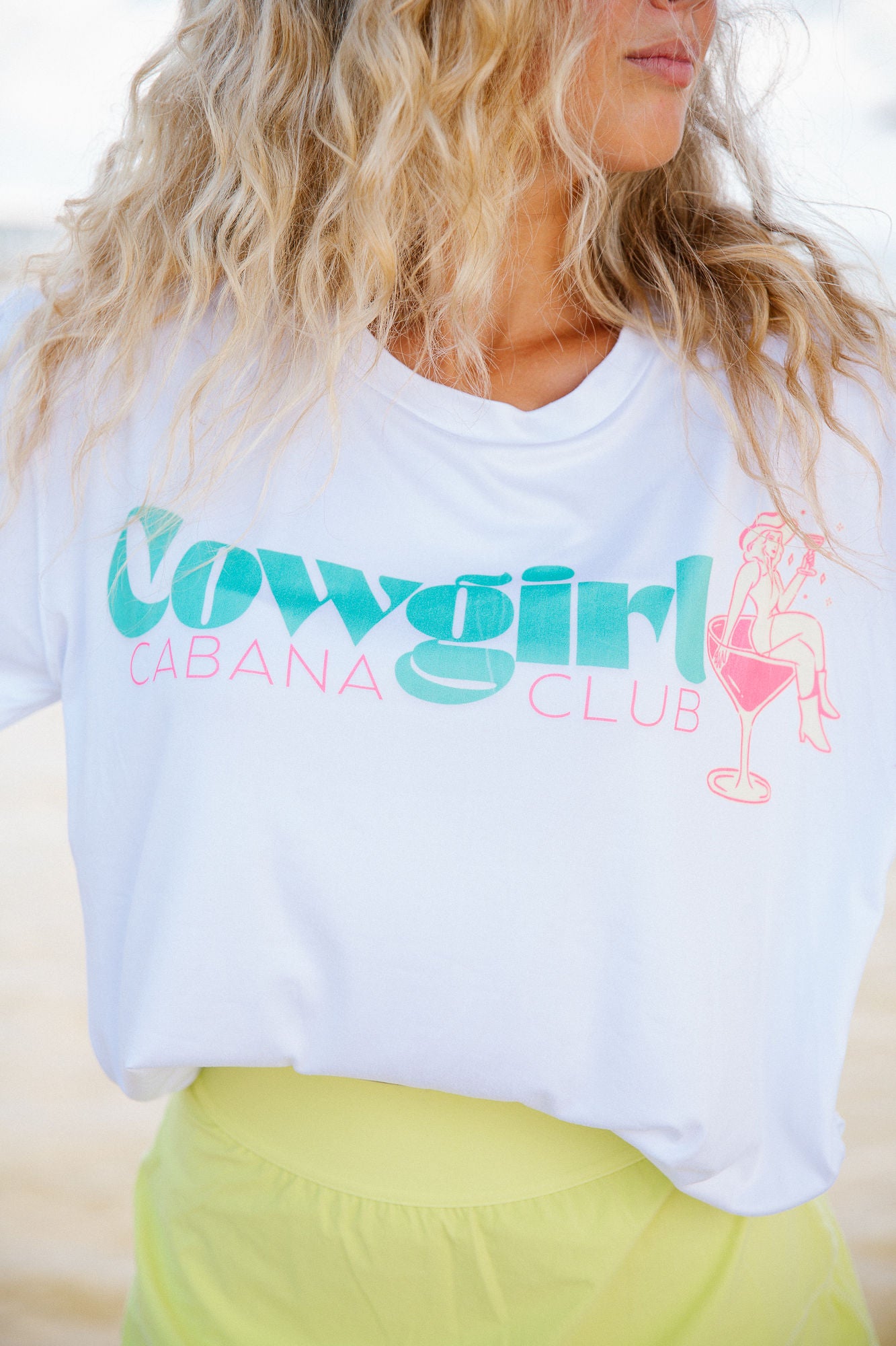 COWGIRL CABANA CLUB TEE TEE Judith March