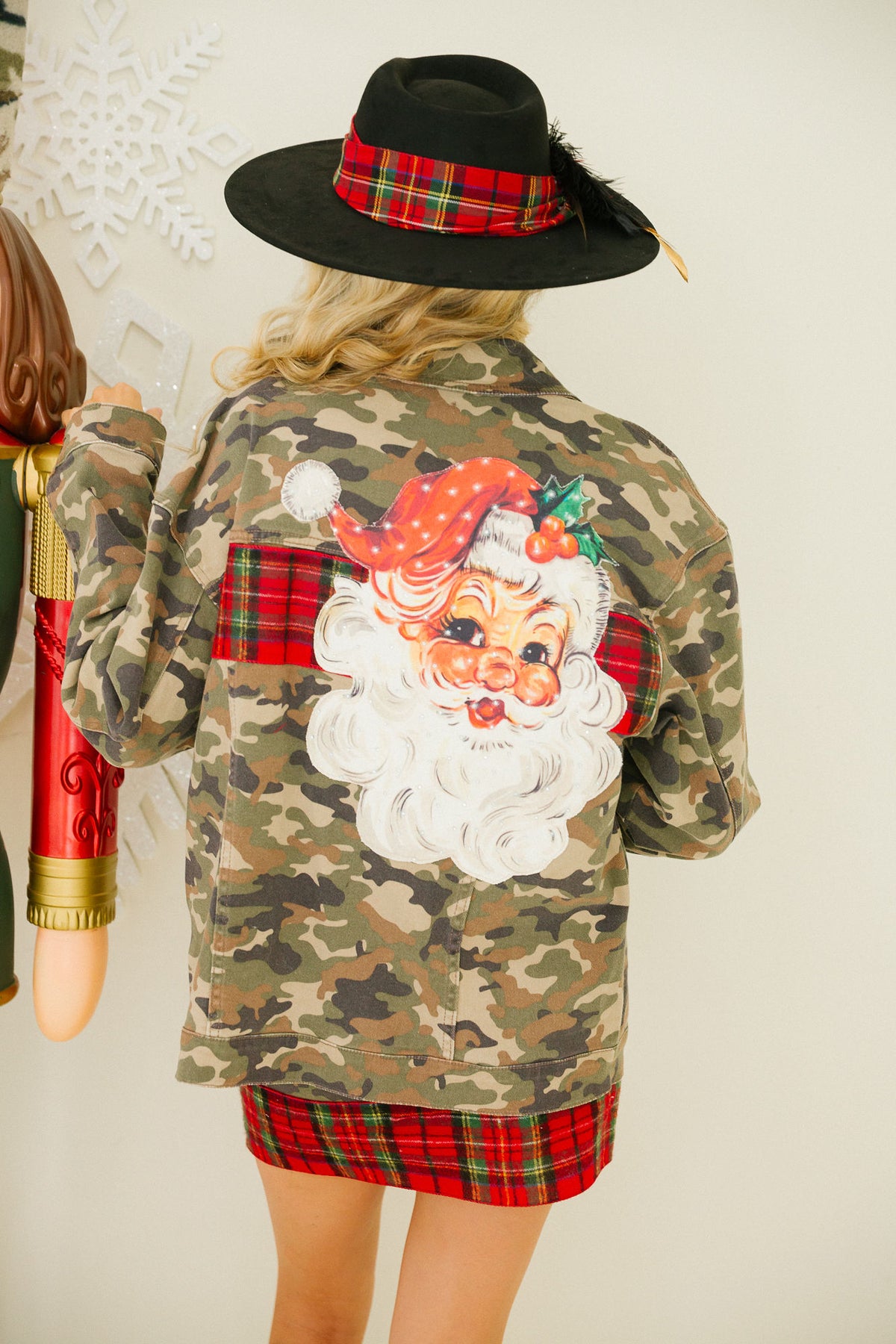 SANTA'S HUNTING SEASON CAMO JACKET SET Judith March