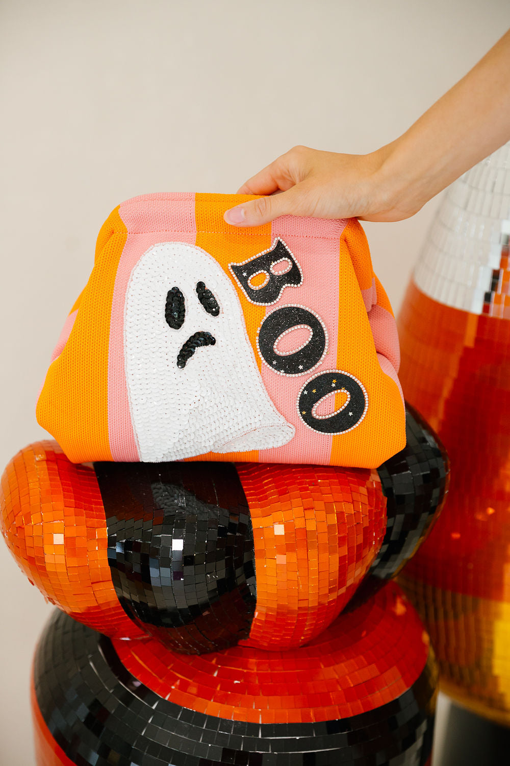 BOO CREW KNIT CLUTCH Clutch Judith March