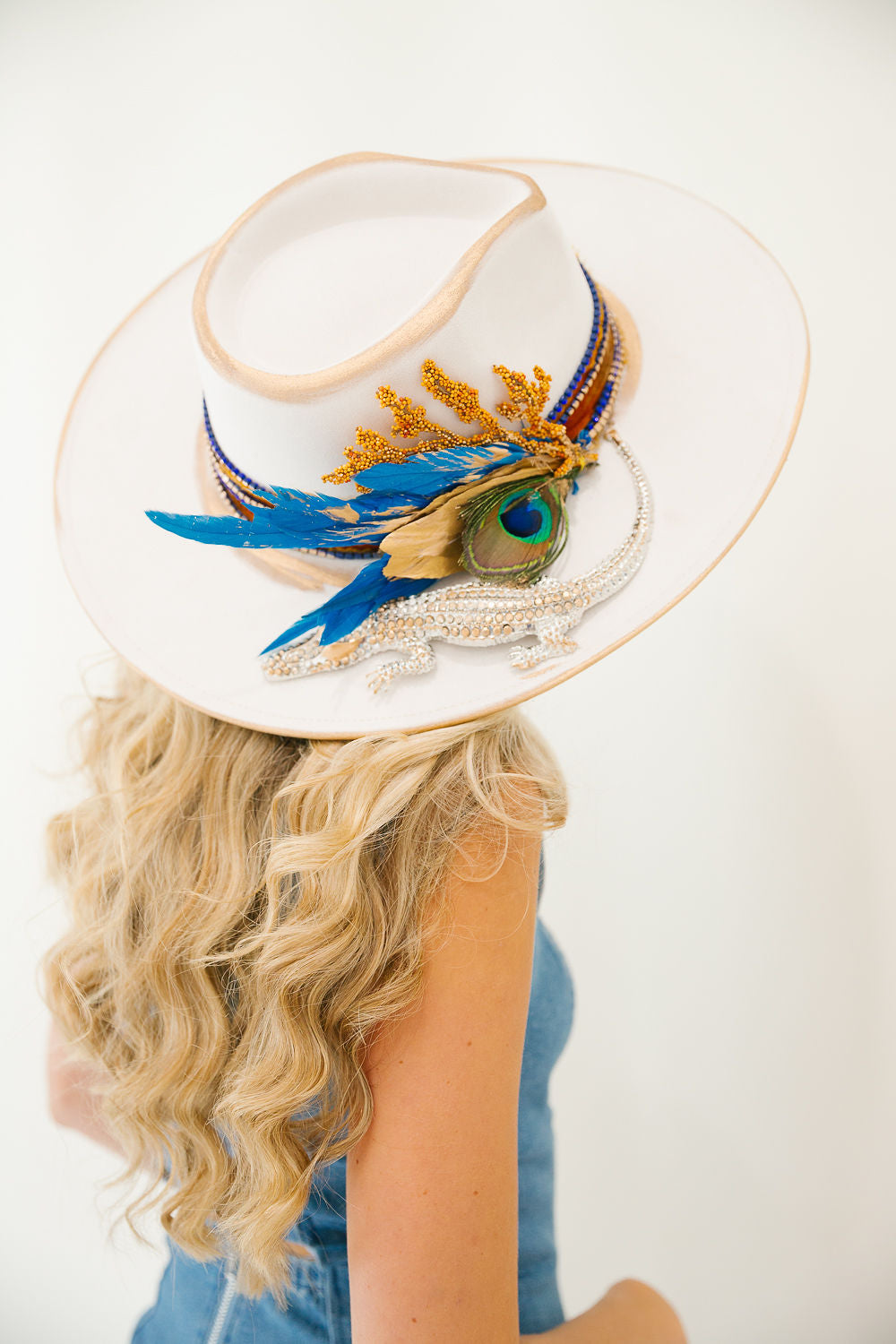 THE GILDED GATOR RACHER HAT RANCHER HAT Judith March