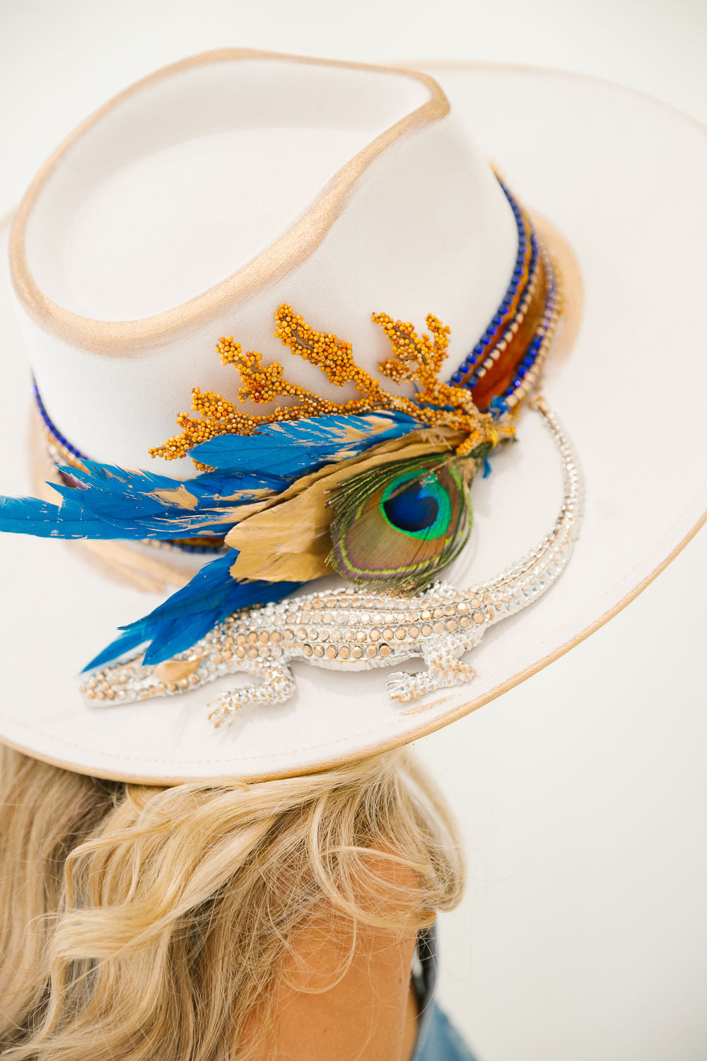 THE GILDED GATOR RACHER HAT RANCHER HAT Judith March