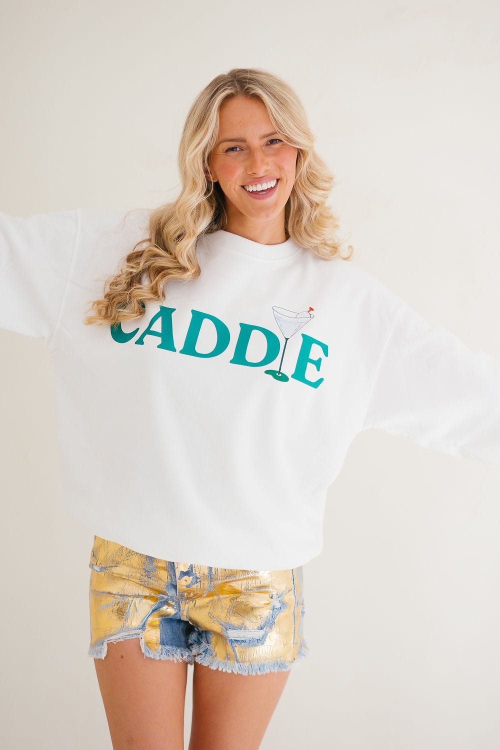CADDIE MARTINI WHITE PULLOVER PULLOVER Judith March