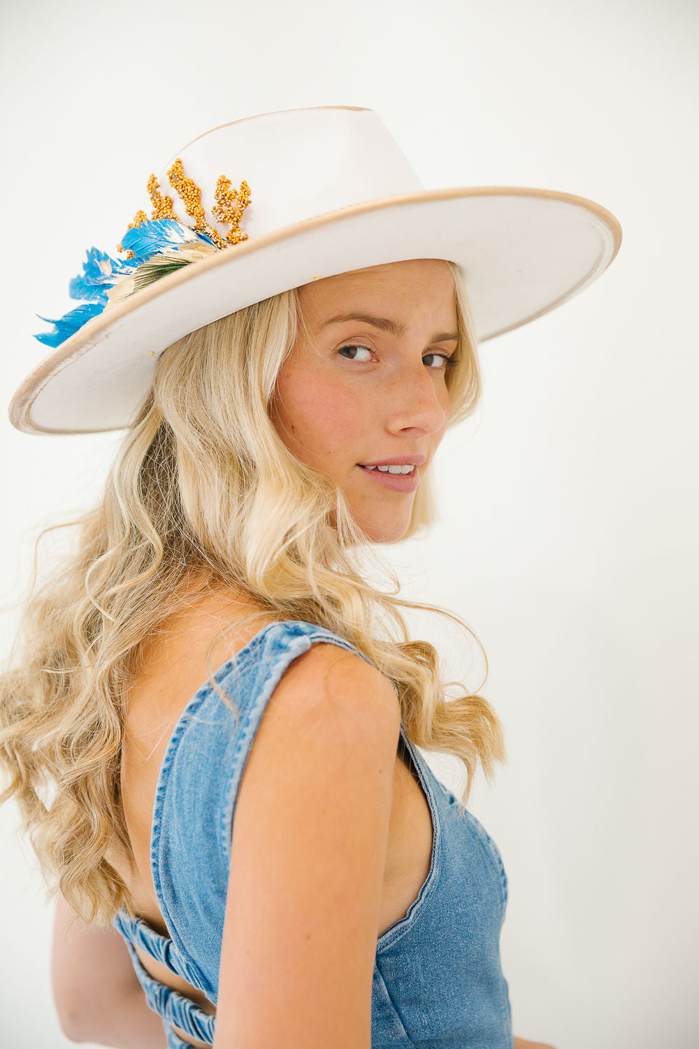 THE GILDED GATOR RACHER HAT RANCHER HAT Judith March