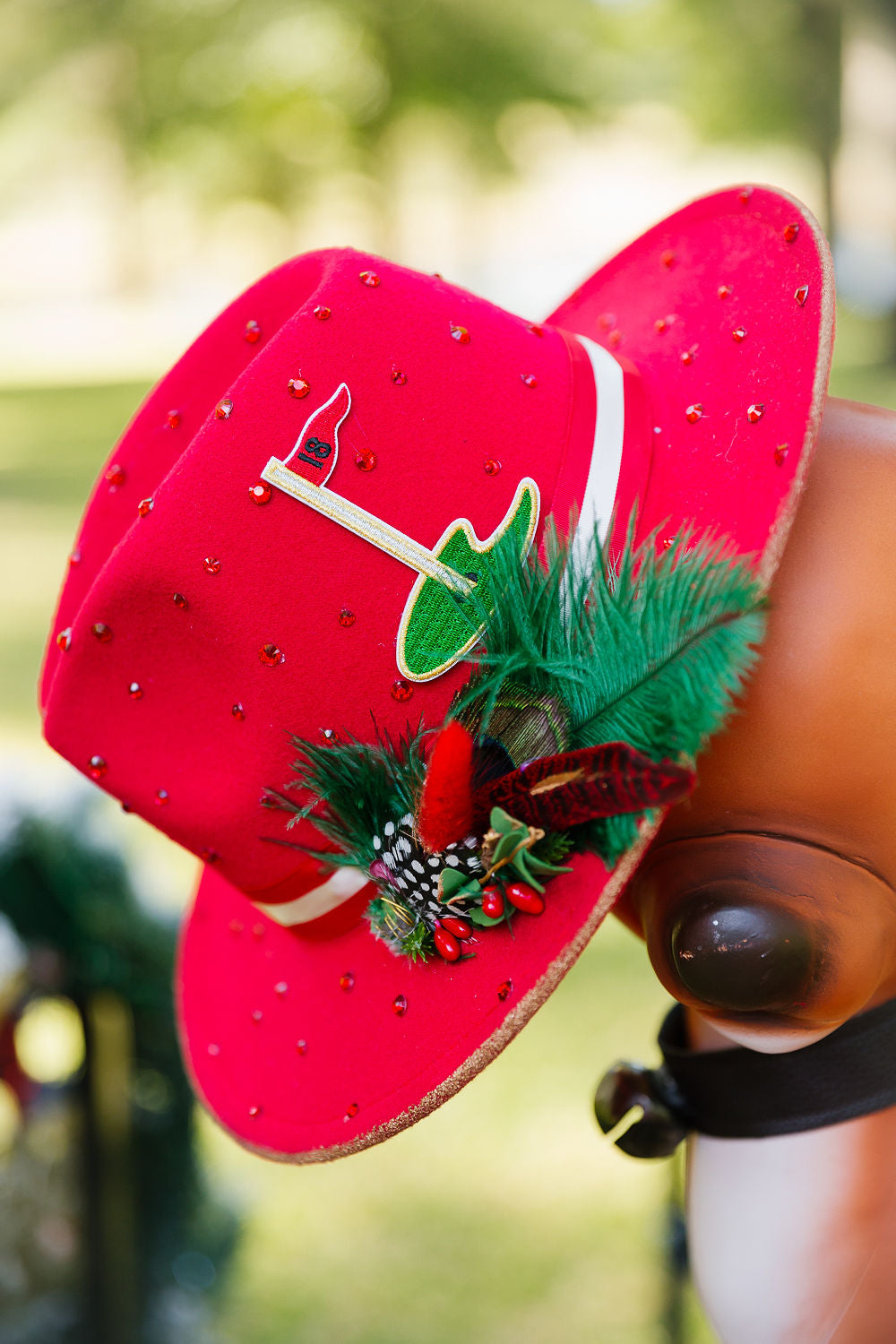 18TH HOLE CHRISTMAS RANCHER HAT RANCHER HAT Judith March