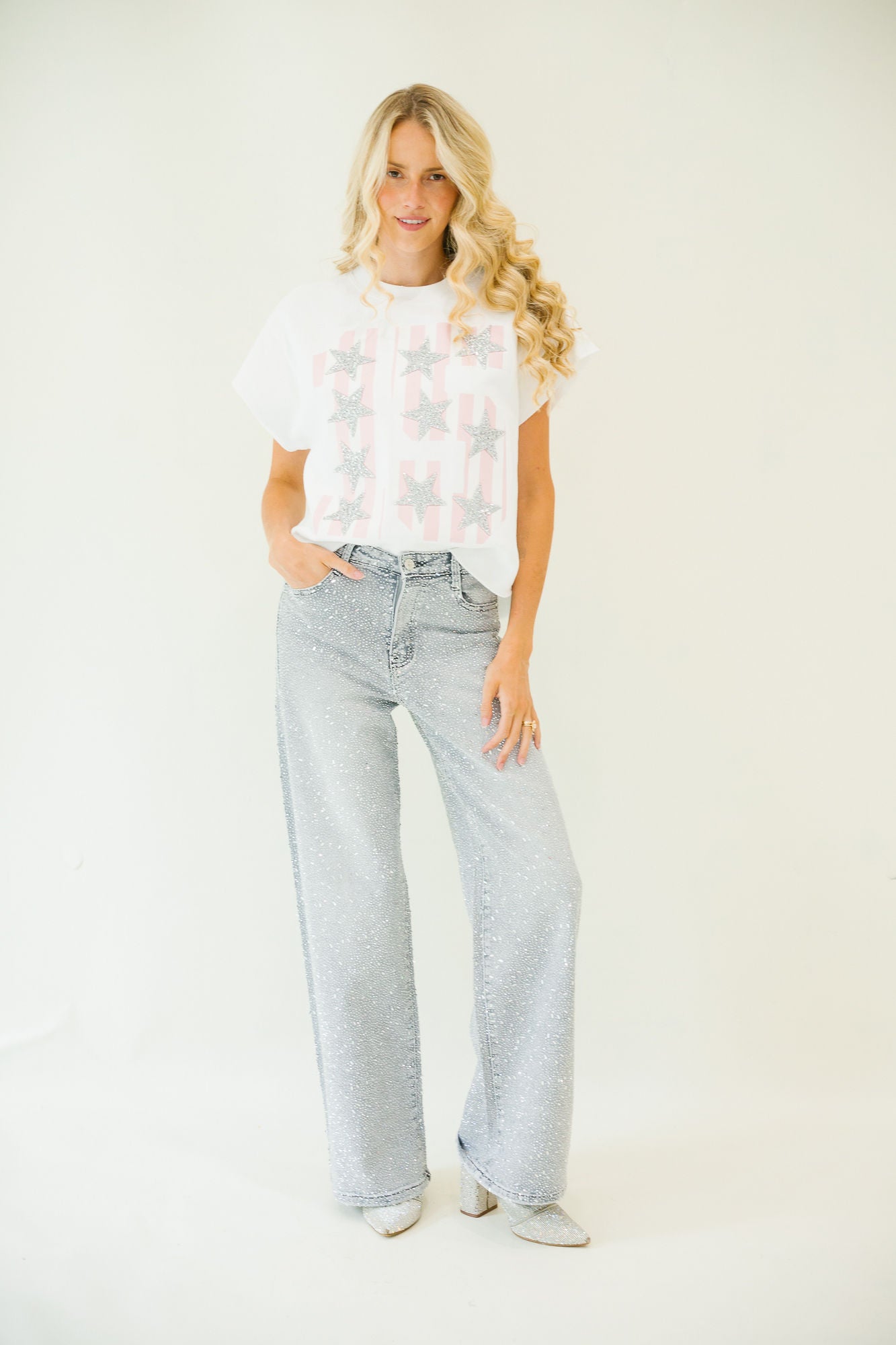 CUSTOM STRIPED NUMBER PULLOVER PULLOVER Judith March