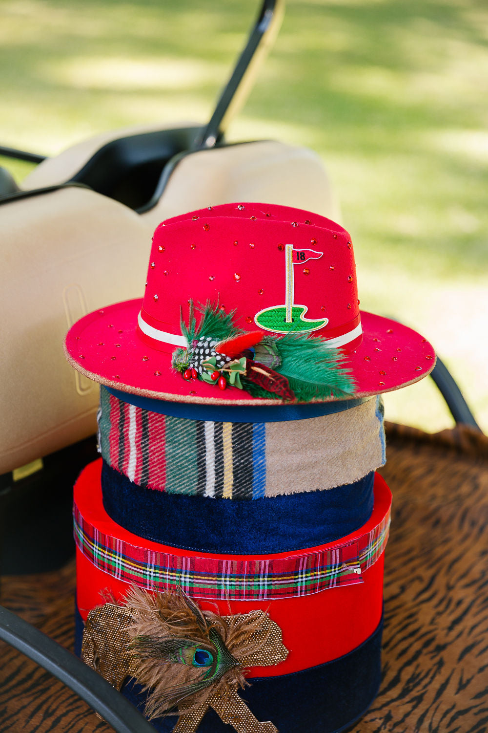 18TH HOLE CHRISTMAS RANCHER HAT RANCHER HAT Judith March