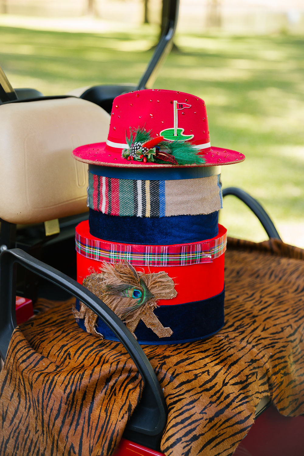 18TH HOLE CHRISTMAS RANCHER HAT RANCHER HAT Judith March