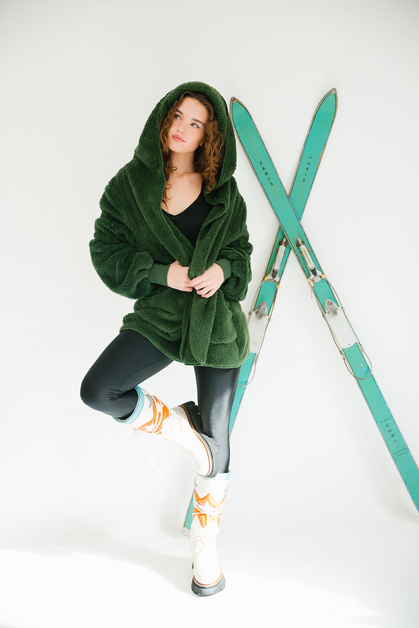 APRÈS TIGER GREEN CARDIGAN cardigan Judith March