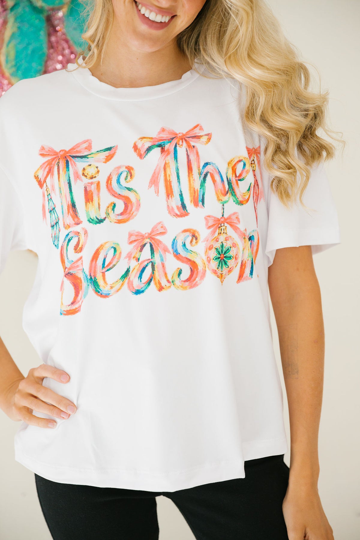 TIS THE SEASON TEE/TANK TEE Judith March SMALL TEE