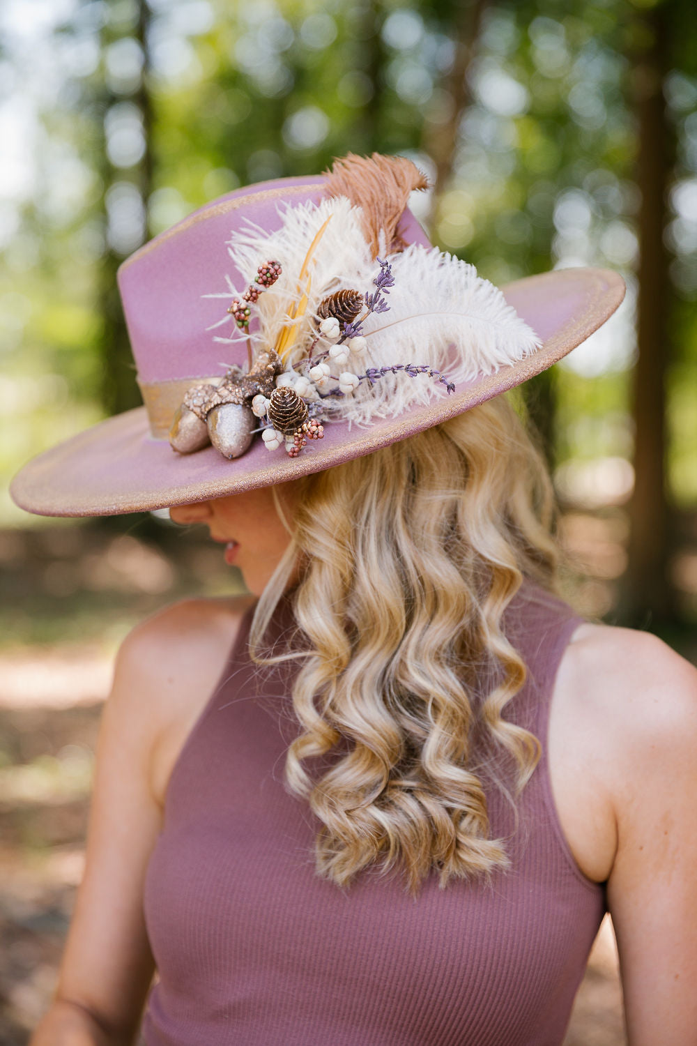 THE MAUVE & MAPLE RANCHER HAT RANCHER HAT Judith March