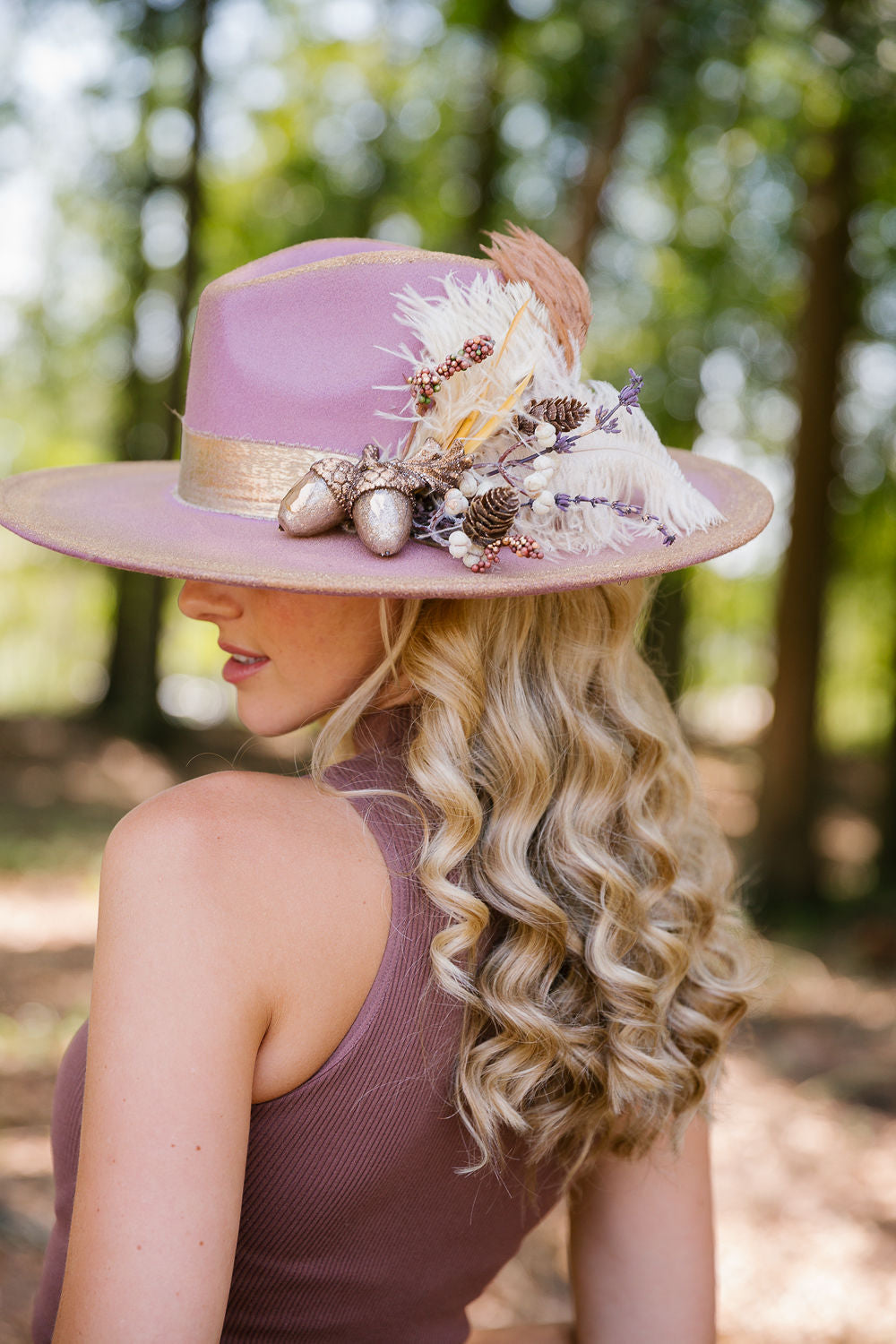 THE MAUVE & MAPLE RANCHER HAT RANCHER HAT Judith March