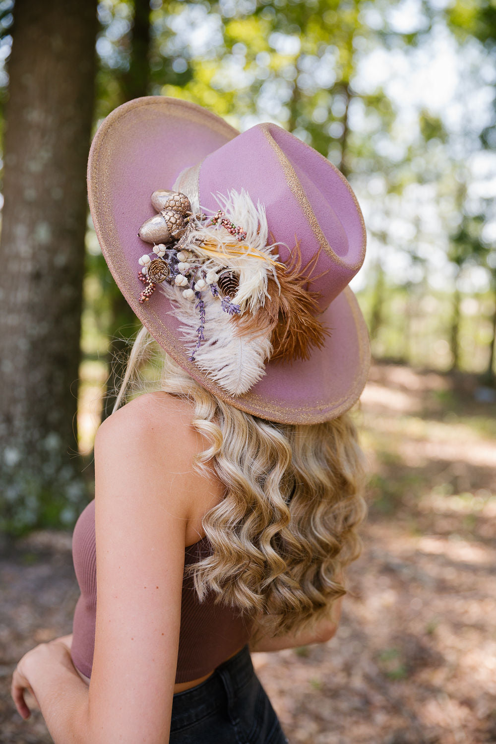 THE MAUVE & MAPLE RANCHER HAT RANCHER HAT Judith March