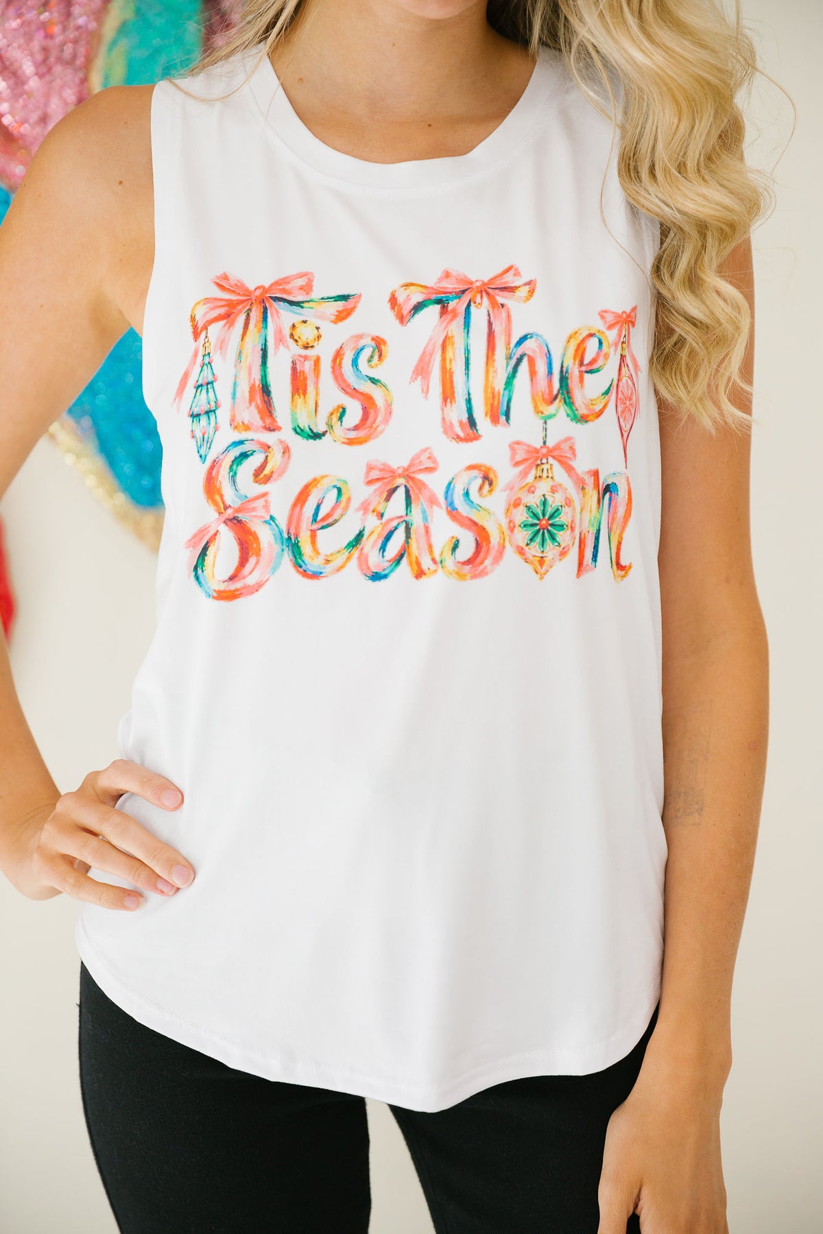 TIS THE SEASON TEE/TANK TEE Judith March SMALL TANK
