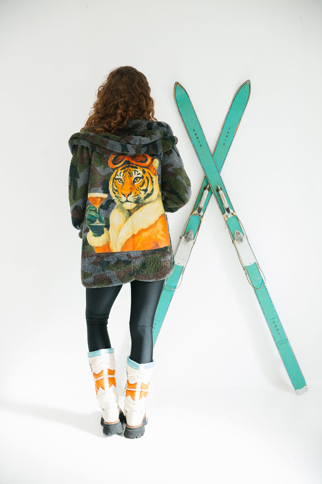 APRÈS TIGER CAMO CARDIGAN cardigan Judith March