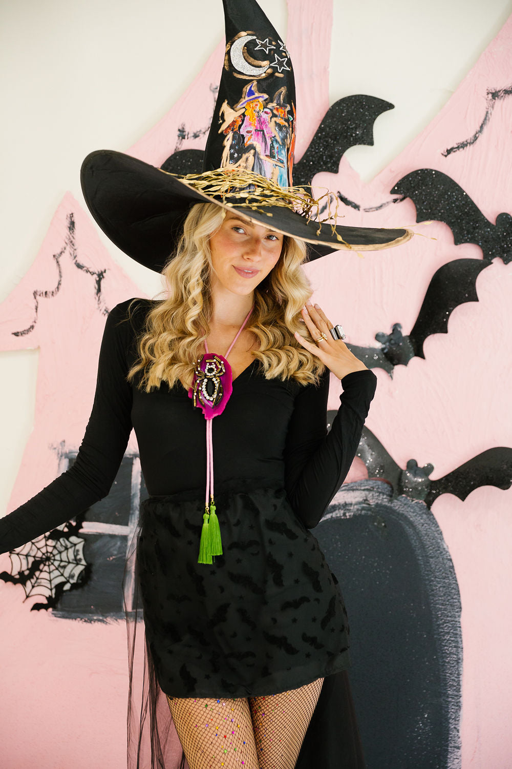 MIDNIGHT COVEN HEIRLOOM WITCH HAT