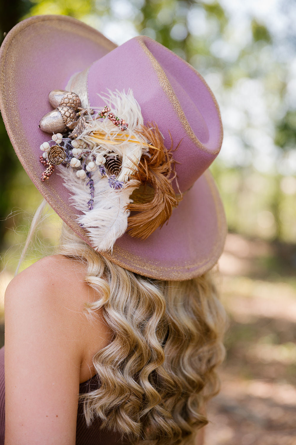 THE MAUVE & MAPLE RANCHER HAT RANCHER HAT Judith March