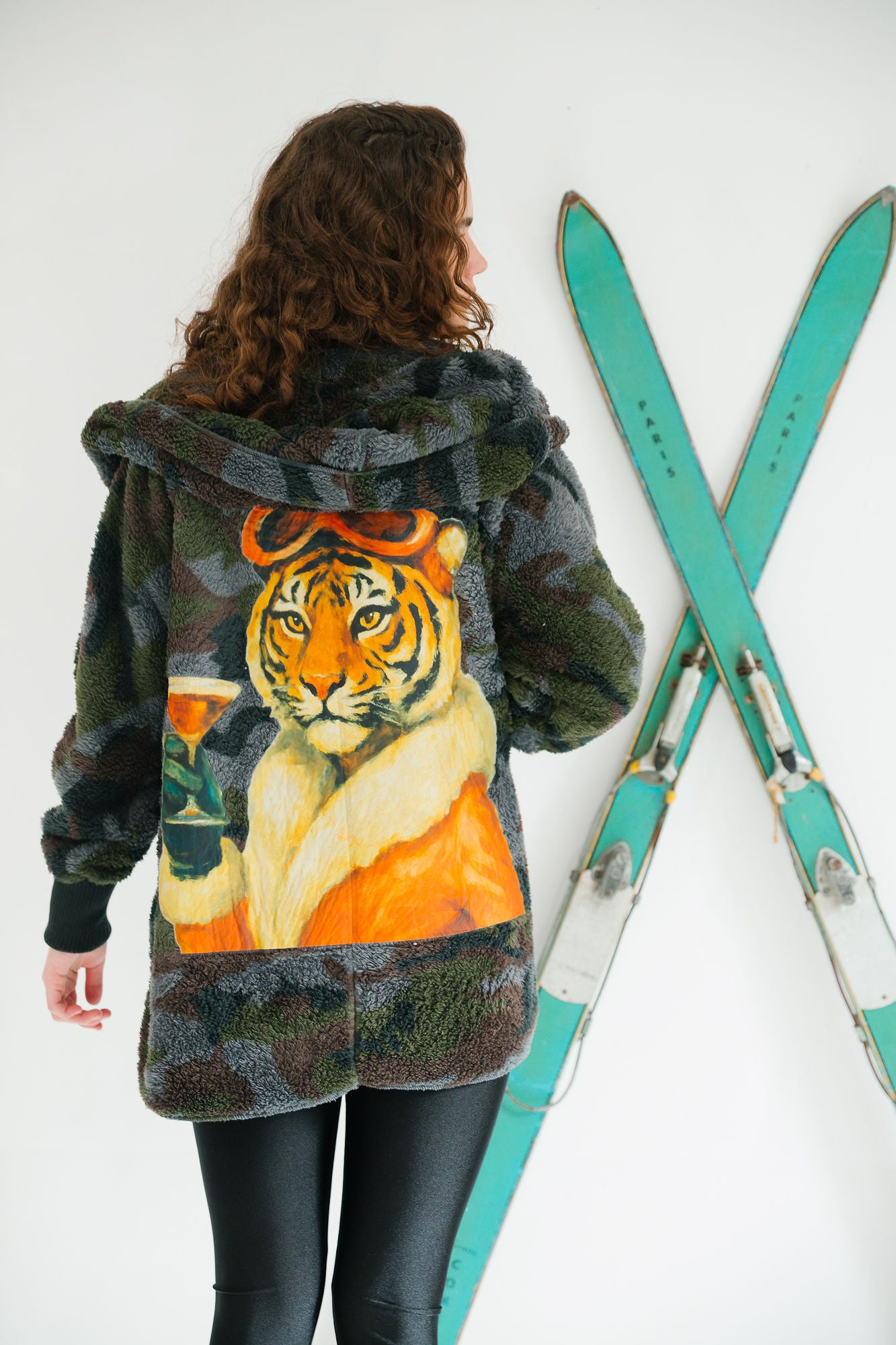 APRÈS TIGER CAMO CARDIGAN cardigan Judith March
