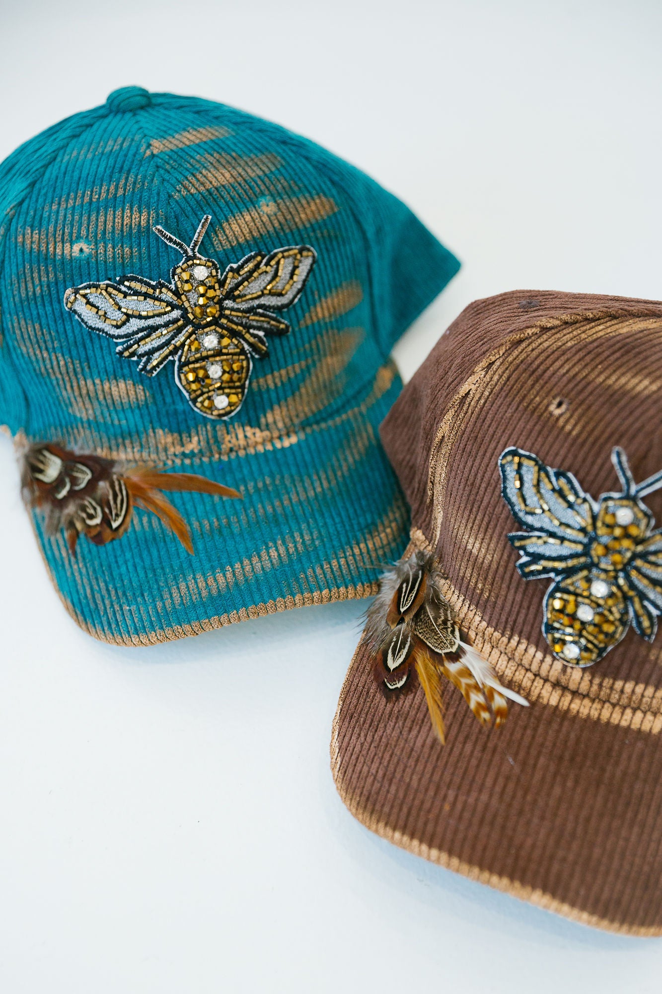 QUEEN OF THE HIVE CORDUROY HATS HAT Judith March