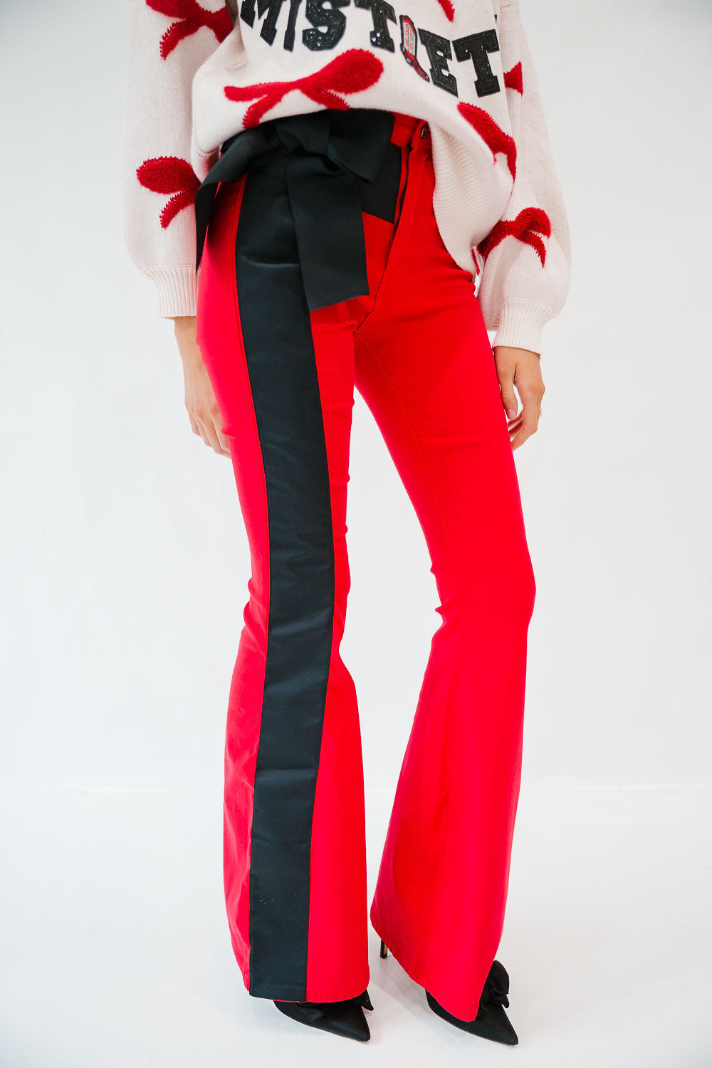 HOLIDAY SEASON RED FLARES FLARES Judith March