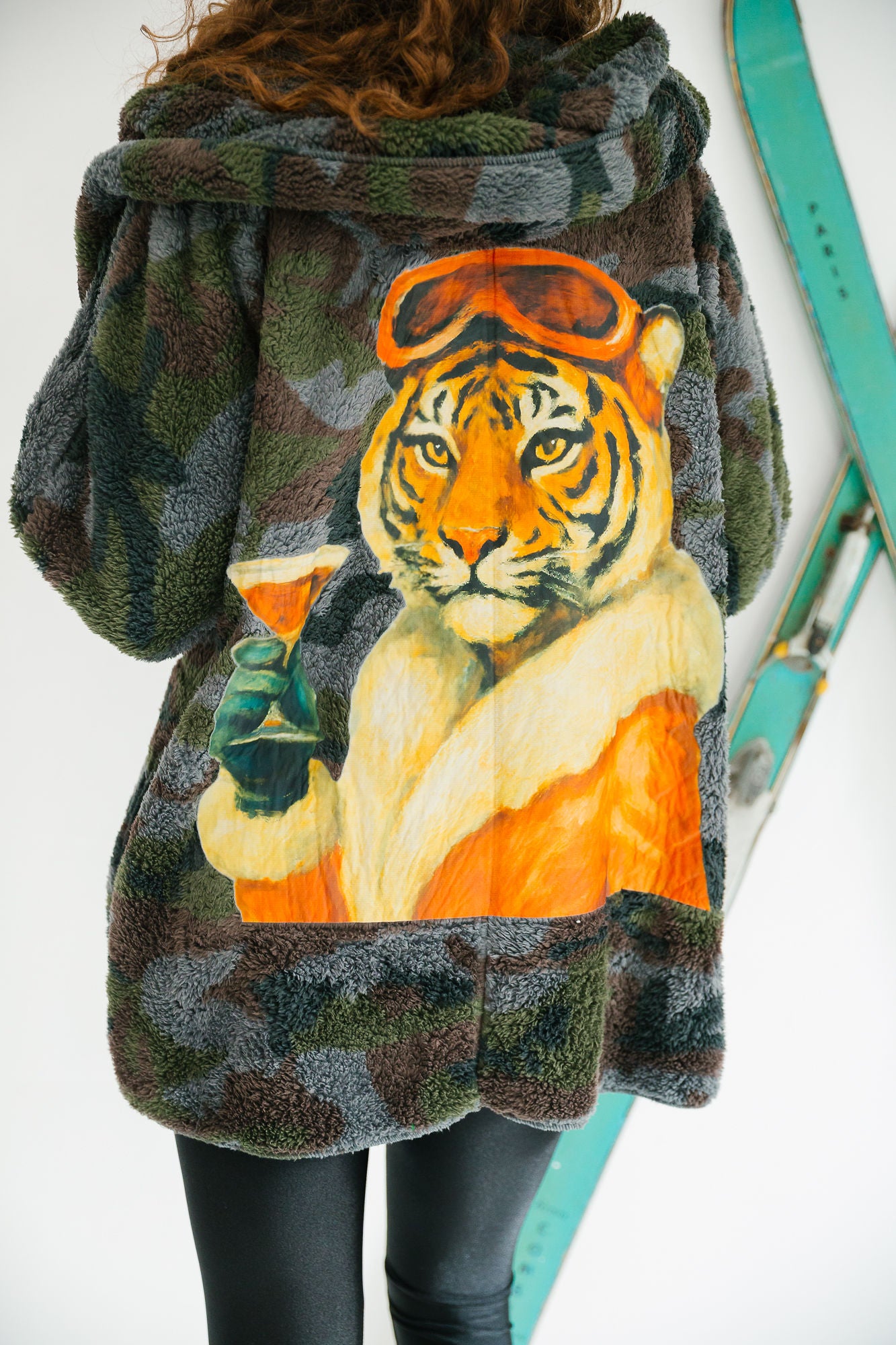 APRÈS TIGER CAMO CARDIGAN cardigan Judith March