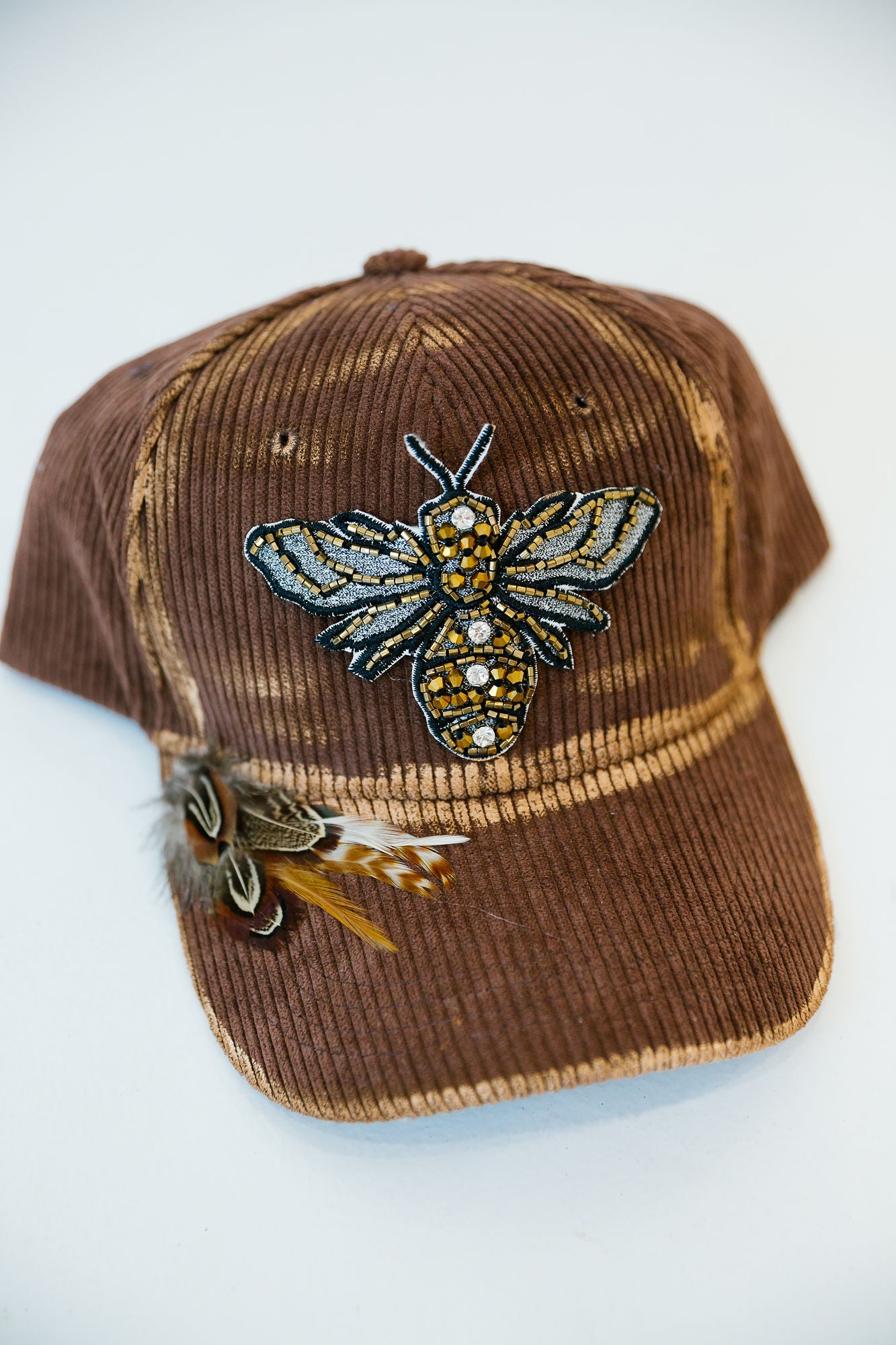 QUEEN OF THE HIVE CORDUROY HATS HAT Judith March