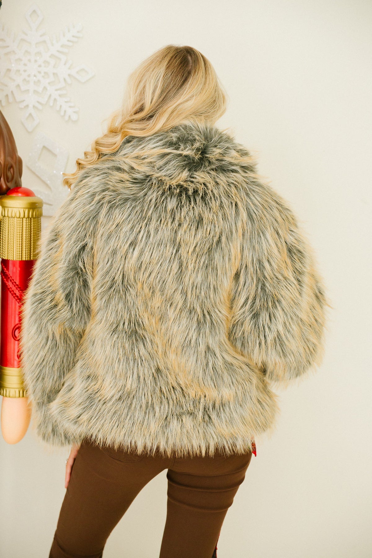 CABIN COZY FUR JACKET JACKET Judith March